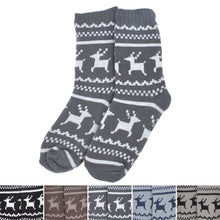 Load image into Gallery viewer, Extra Thick Reindeer Non-Skid Thermal Fleece-lined Knitted Plush Winter Socks