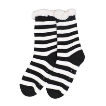 Load image into Gallery viewer, Extra Thick Striped Non-Skid Thermal Fleece-lined Knitted Plush Winter Socks