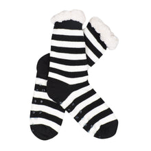Load image into Gallery viewer, Extra Thick Striped Non-Skid Thermal Fleece-lined Knitted Plush Winter Socks