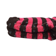 Load image into Gallery viewer, Extra Thick Striped Non-Skid Thermal Fleece-lined Knitted Plush Winter Socks