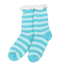 Load image into Gallery viewer, Extra Thick Striped Non-Skid Thermal Fleece-lined Knitted Plush Winter Socks