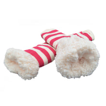 Load image into Gallery viewer, Extra Thick Striped Non-Skid Thermal Fleece-lined Knitted Plush Winter Socks