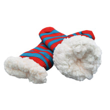 Load image into Gallery viewer, Extra Thick Striped Non-Skid Thermal Fleece-lined Knitted Plush Winter Socks