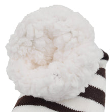 Load image into Gallery viewer, Extra Thick Striped Thermal Fleece-lined Knitted Plush Winter Socks