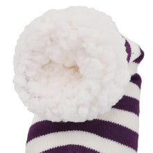 Load image into Gallery viewer, Extra Thick Striped Thermal Fleece-lined Knitted Plush Winter Socks