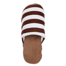 Load image into Gallery viewer, Classic Striped Fleece Fabric House Slippers - Different Colors
