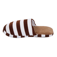 Load image into Gallery viewer, Classic Striped Fleece Fabric House Slippers - Different Colors