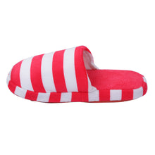 Load image into Gallery viewer, Classic Striped Fleece Fabric House Slippers - Different Colors
