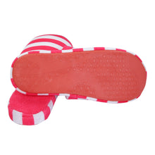 Load image into Gallery viewer, Classic Striped Fleece Fabric House Slippers - Different Colors