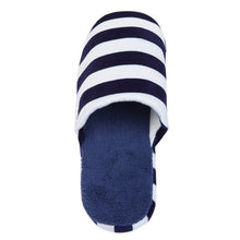 Load image into Gallery viewer, Classic Striped Fleece Fabric House Slippers - Different Colors