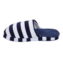 Load image into Gallery viewer, Classic Striped Fleece Fabric House Slippers - Different Colors
