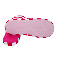 Load image into Gallery viewer, Classic Striped Fleece Fabric House Slippers - Different Colors