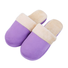 Load image into Gallery viewer, Classic Cozy Plush Fleece House Slippers