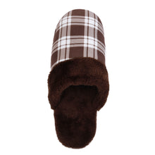 Load image into Gallery viewer, Plaid Cozy Plush Fleece House Slippers