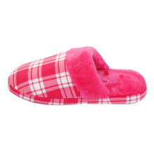 Load image into Gallery viewer, Plaid Cozy Plush Fleece House Slippers