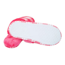 Load image into Gallery viewer, Plaid Cozy Plush Fleece House Slippers