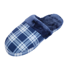 Load image into Gallery viewer, Plaid Cozy Plush Fleece House Slippers