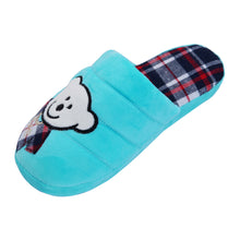 Load image into Gallery viewer, Cozy Baby Bear Fleece &amp; Fabric House Slippers - Different Colors
