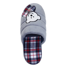 Load image into Gallery viewer, Cozy Baby Bear Fleece &amp; Fabric House Slippers - Different Colors
