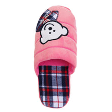 Load image into Gallery viewer, Cozy Baby Bear Fleece &amp; Fabric House Slippers - Different Colors
