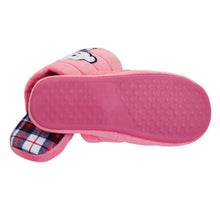 Load image into Gallery viewer, Cozy Baby Bear Fleece &amp; Fabric House Slippers - Different Colors
