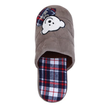 Load image into Gallery viewer, Cozy Baby Bear Fleece &amp; Fabric House Slippers - Different Colors
