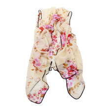 Load image into Gallery viewer, Chiffon Artistic Floral Sheer Kimono Wrap Vest Beach Cover Up
