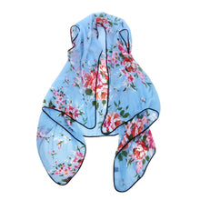 Load image into Gallery viewer, Chiffon Artistic Floral Sheer Kimono Wrap Vest Beach Cover Up