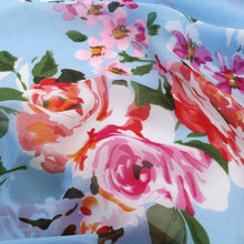 Load image into Gallery viewer, Chiffon Artistic Floral Sheer Kimono Wrap Vest Beach Cover Up