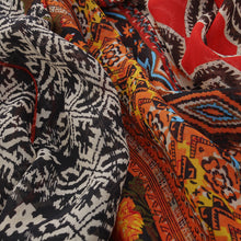 Load image into Gallery viewer, Long Bohemian Tribal Chiffon Sheer Kimono Wrap Vest Beach Cover Up