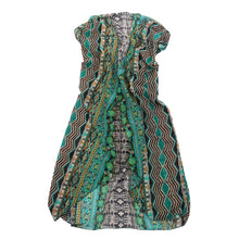 Load image into Gallery viewer, Long Bohemian Tribal Chiffon Sheer Kimono Wrap Vest Beach Cover Up