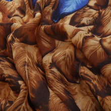 Load image into Gallery viewer, Large Wide Chiffon Feather Fringe Kimono Wrap Poncho Blouse Beach Cover Up