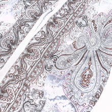 Load image into Gallery viewer, Premium Burnout Lace Floral Fringed Chiffon Kimono Cardigan Beach Cover Up