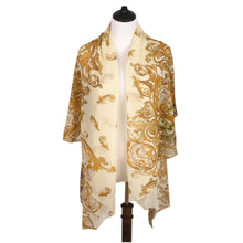 Load image into Gallery viewer, TrendsBlue Multi Use Floral Leopard Chiffon Kimono Scarf Vest Beach Cover Up