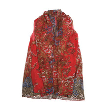 Load image into Gallery viewer, TrendsBlue Multi Use Floral Leopard Chiffon Kimono Scarf Vest Beach Cover Up