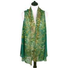 Load image into Gallery viewer, TrendsBlue Multi Use Floral Leopard Chiffon Kimono Scarf Vest Beach Cover Up