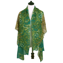 Load image into Gallery viewer, TrendsBlue Multi Use Floral Leopard Chiffon Kimono Scarf Vest Beach Cover Up