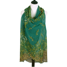 Load image into Gallery viewer, TrendsBlue Multi Use Floral Leopard Chiffon Kimono Scarf Vest Beach Cover Up