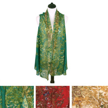 Load image into Gallery viewer, TrendsBlue Multi Use Floral Leopard Chiffon Kimono Scarf Vest Beach Cover Up