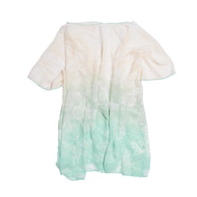 Load image into Gallery viewer, TrendsBlue Paisley Floral Ombre Chiffon Kimono Poncho Blouse Beach Cover up