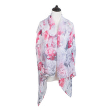 Load image into Gallery viewer, TrendsBlue Multi Use Floral Chiffon Kimono Scarf Wrap Vest Beach Cover Up