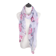 Load image into Gallery viewer, TrendsBlue Multi Use Floral Chiffon Kimono Scarf Wrap Vest Beach Cover Up