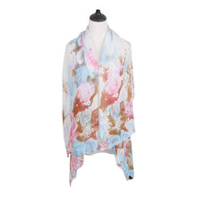 Load image into Gallery viewer, TrendsBlue Multi Use Floral Chiffon Kimono Scarf Wrap Vest Beach Cover Up