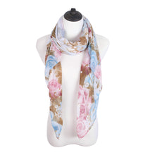 Load image into Gallery viewer, TrendsBlue Multi Use Floral Chiffon Kimono Scarf Wrap Vest Beach Cover Up