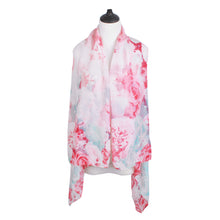 Load image into Gallery viewer, TrendsBlue Multi Use Floral Chiffon Kimono Scarf Wrap Vest Beach Cover Up