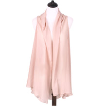 Load image into Gallery viewer, TrendsBlue Multi Use Solid Color Chiffon Kimono Scarf Wrap Vest Beach Cover Up