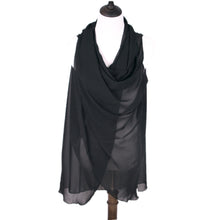 Load image into Gallery viewer, TrendsBlue Multi Use Solid Color Chiffon Kimono Scarf Wrap Vest Beach Cover Up