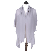 Load image into Gallery viewer, TrendsBlue Multi Use Solid Color Chiffon Kimono Scarf Wrap Vest Beach Cover Up