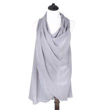 Load image into Gallery viewer, TrendsBlue Multi Use Solid Color Chiffon Kimono Scarf Wrap Vest Beach Cover Up