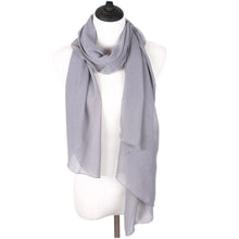 Load image into Gallery viewer, TrendsBlue Multi Use Solid Color Chiffon Kimono Scarf Wrap Vest Beach Cover Up